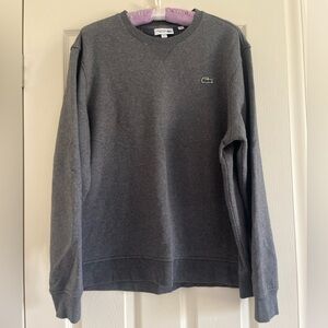 Lacoste Sport Charcoal Sweatshirt Men Size XL